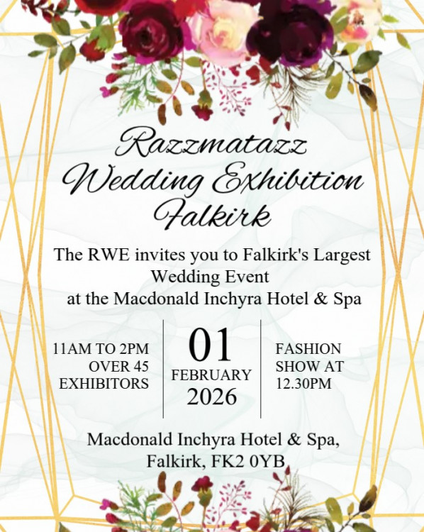 Razzmatazz Wedding Exhibition - Falkirk - 1st February 2026