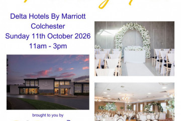 Delta Hotels By Marriott Colchester Wedding Fair - Autumn 26 - 11th October 2026 Delta Hotels By Marriott Colchester Wedding Fair - Autumn 26 - 11th October 2026