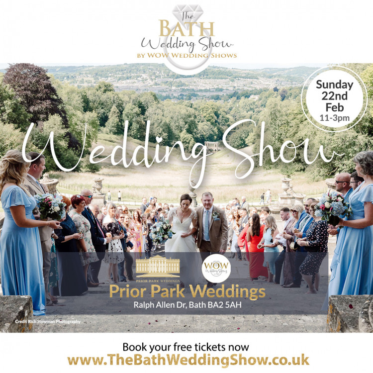 The Bath Wedding Show at Prior Park with WOW Wedding Shows - 22nd February 2026