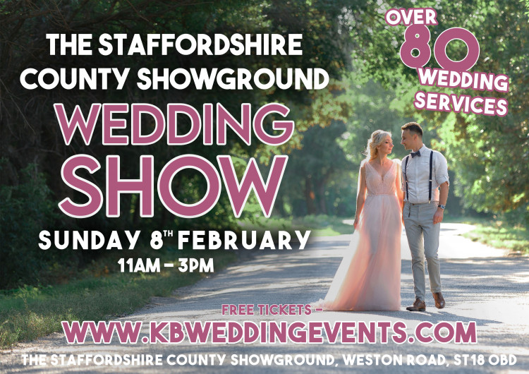The Staffordshire County Showground Wedding Show - 8th February 2026