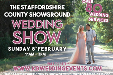 The Staffordshire County Showground Wedding Show - 8th February 2026
