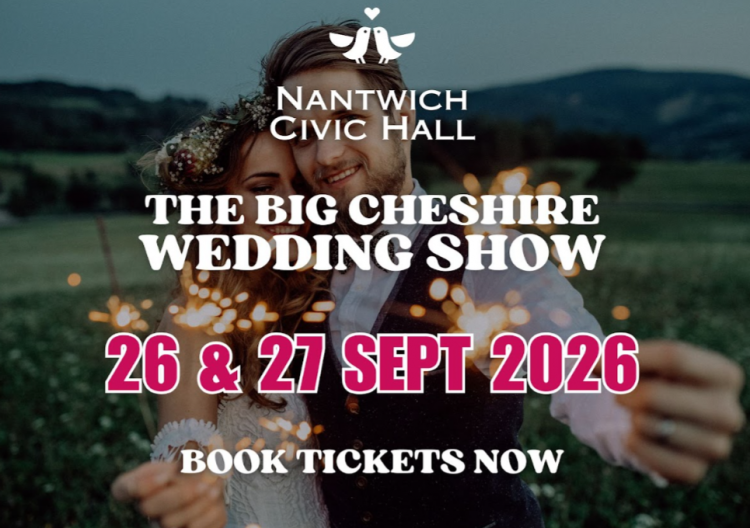 The Big Cheshire Wedding Fair Nantwich Civic Hall 26 27 Sept - 26th September 2026