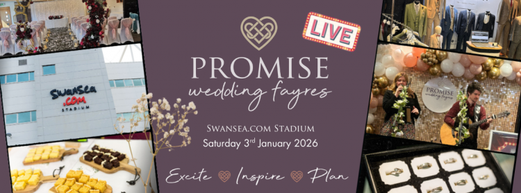 Swansea.com Stadium Wedding Fayre -OVER 50 WEDDING SUPPLIERS - 3rd January 2026