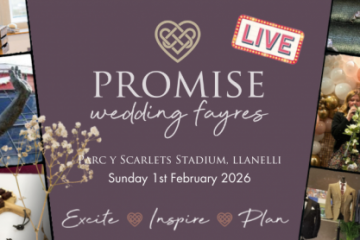 Parc y Scarlets Stadium Carmarthenshire Wedding Fayre  - 1st February 2026