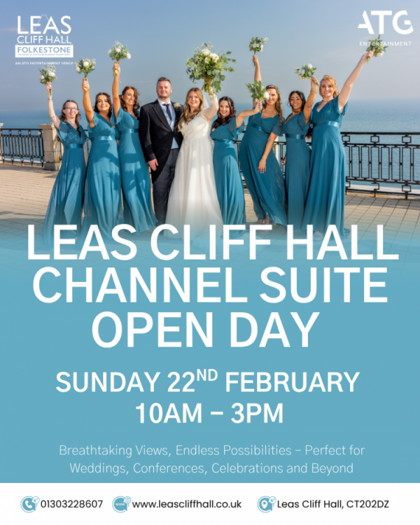 Leas Cliff Hall Channel Suite Open day - 22nd February 2026