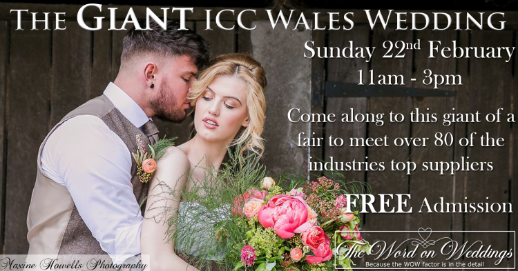 The Giant ICC Wales Wedding Fair - 22nd February 2026