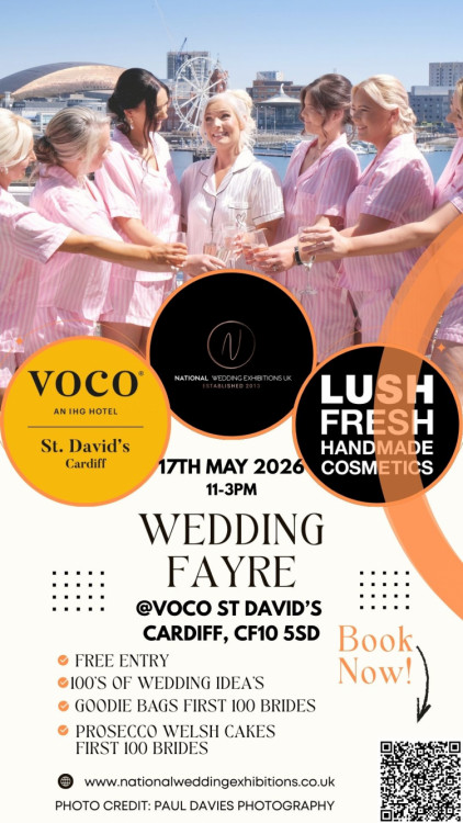 Wedding Fayre 17th May, Voco St Davids The 5 star one!  - 17th May 2026