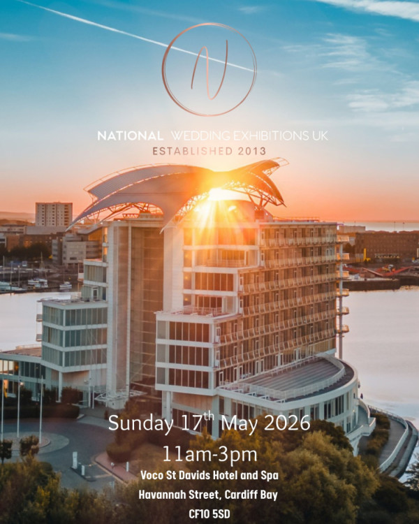 Wedding Fayre 17th May, Voco St Davids The £1000 giveaway  - 17th May 2026