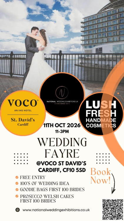 Wedding Fayre 11th Oct,, Voco St Davids The Big One  - 11th October 2026