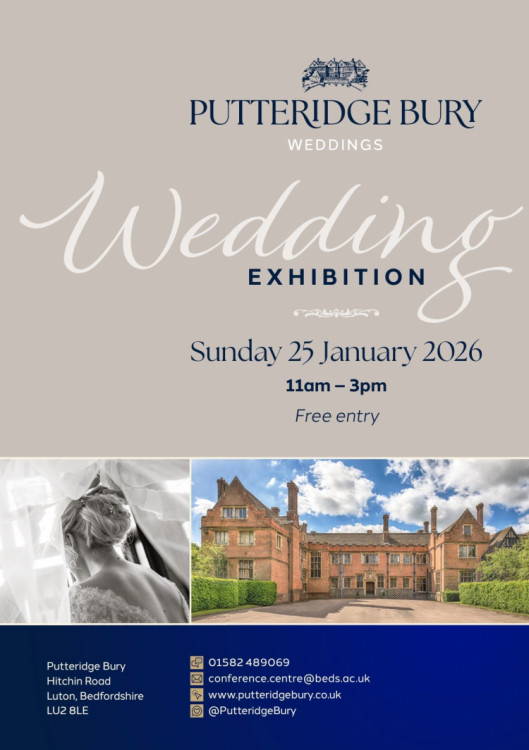 Putteridge Bury Wedding Exhibition 2026 - 25th January 2026