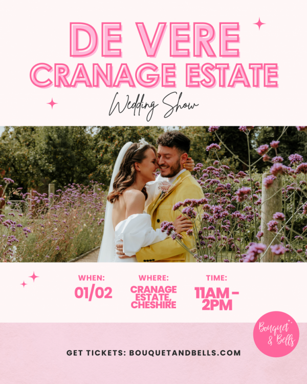 De Vere Cranage Estate Wedding Show - 1st February 2026