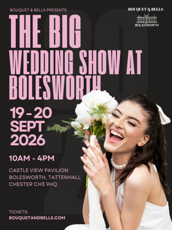 The Big Wedding Show at Bolesworth - 20th September 2026