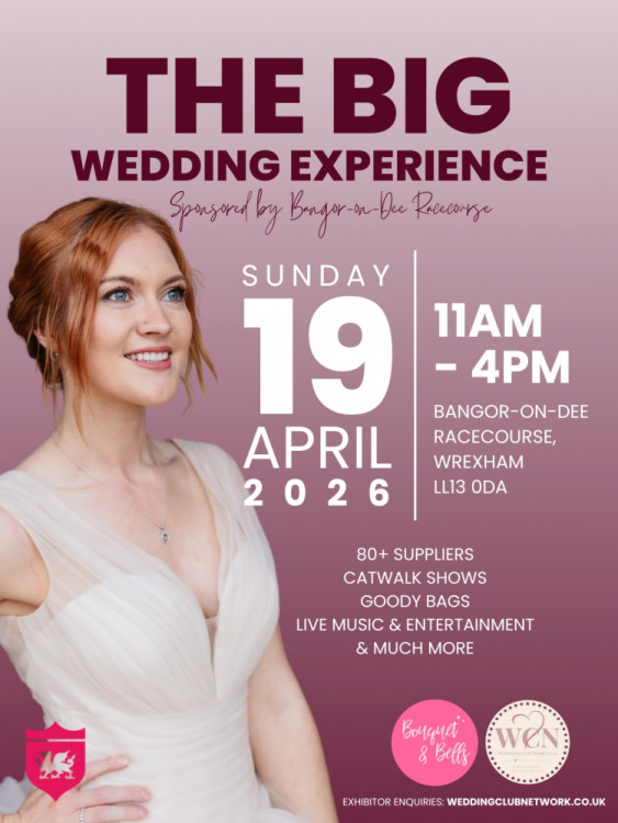 The Big Wedding Experience at Bangor-on-Dee Racecourse - 19th April 2026