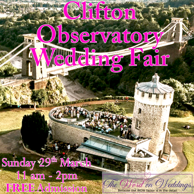 Clifton Observatory Wedding Fair - 29th March 2026