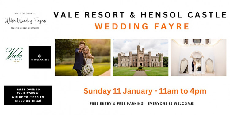 The Vale Resort & Hensol Castle Wedding Fayre - 11th January 2026