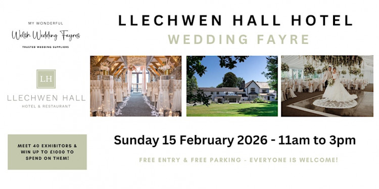 Llechwen Hall Hotel Wedding Fayre - 15th February 2026