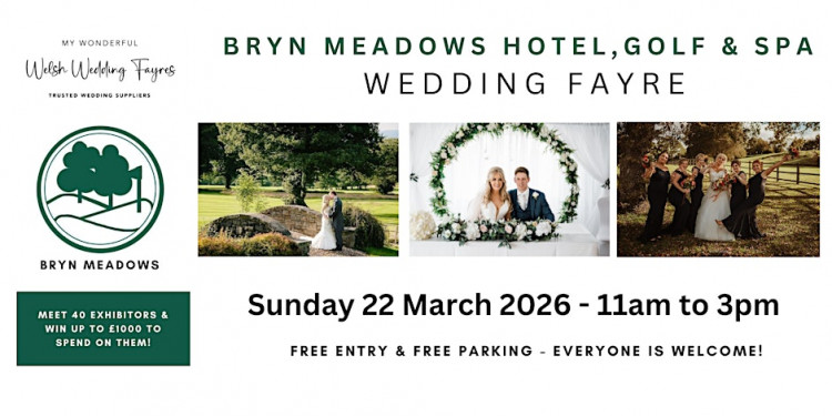 Bryn Meadows Wedding Fayre - 22nd March 2026