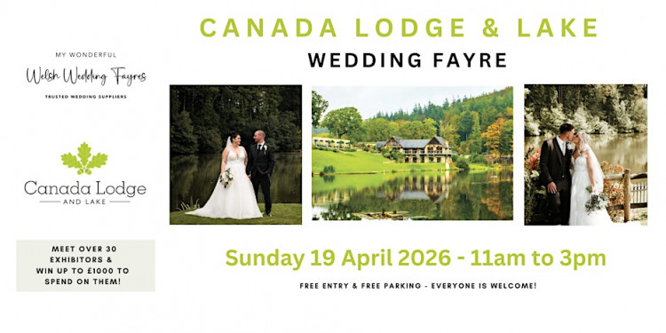Canada Lodge & Lake Wedding Fayre - 19th April 2026