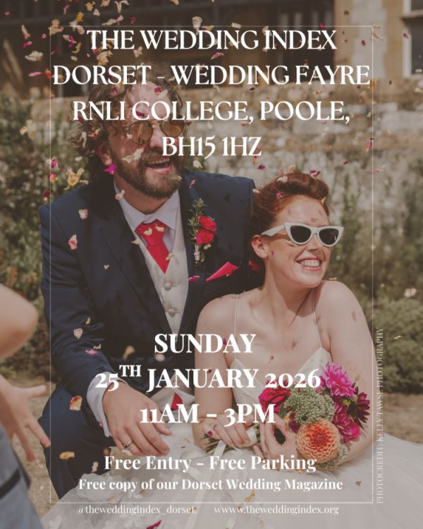 The Wedding Index Dorset Wedding Fayre RNLI College Poole - 25th January 2026