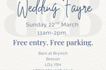 Brynich Barn Wedding Fayre - 22nd March 2026
