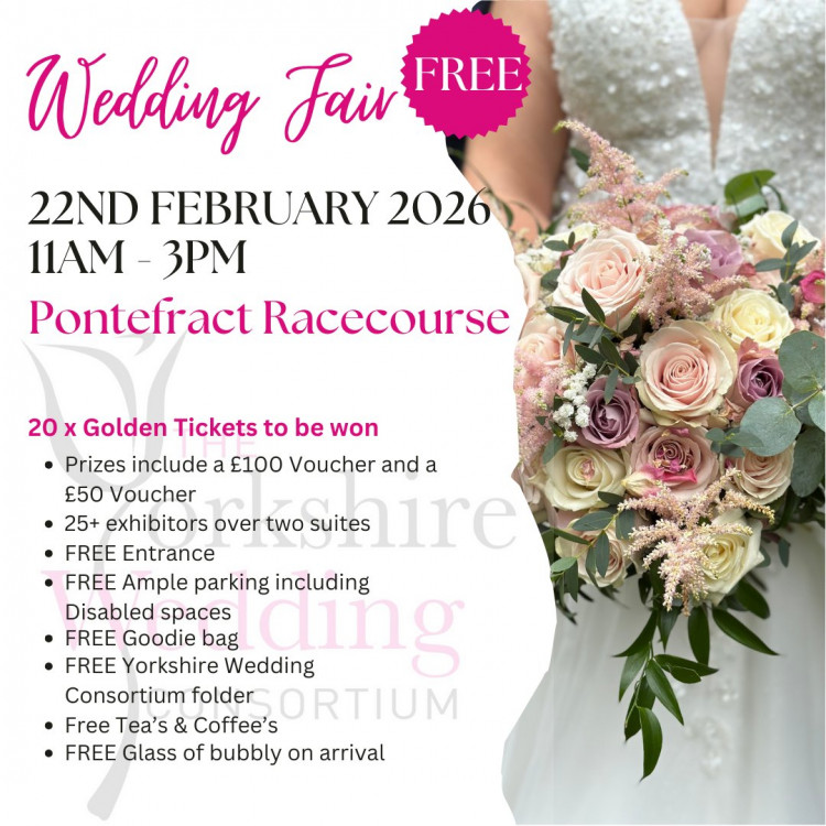 The Yorkshire Wedding Consortium at Pontefract Racecourse - 22nd February 2026