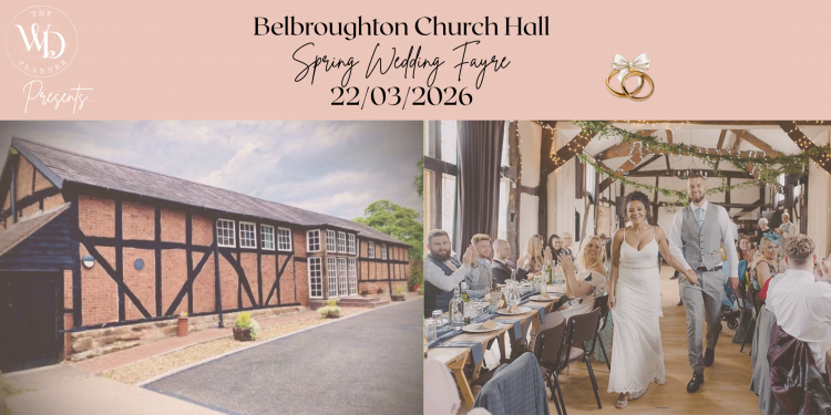 Belbroughton Church Hall Spring Wedding Fayre  - 22nd March 2026