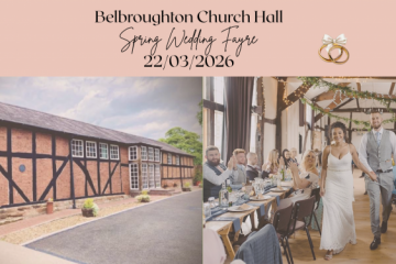 Belbroughton Church Hall Spring Wedding Fayre  - 22nd March 2026