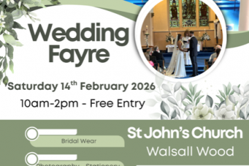 St John's Church Walsall Wood Wedding Fayre  - 14th February 2026
