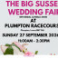 THE BIG SUSSEX WEDDING FAIR AT PLUMPTON RACECOURSE - 27th September 2026