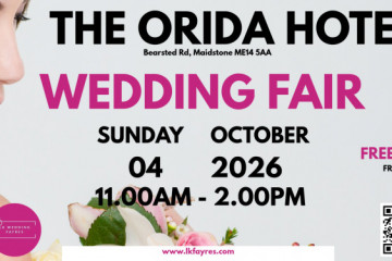 THE ORIDA HOTEL, Maidstone WEDDING FAIR  - 4th October 2026