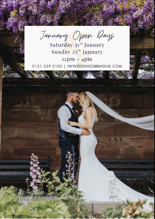 Inglewood Manor Wedding Open Day - 25th January 2026