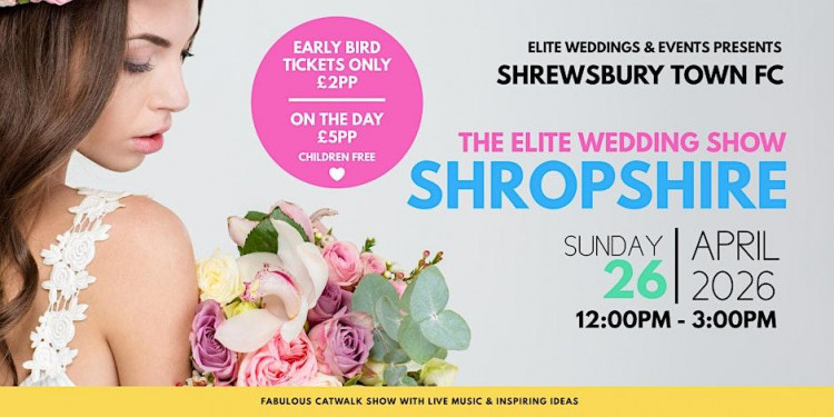 The Elite Wedding Show Shropshire - 26th April 2026