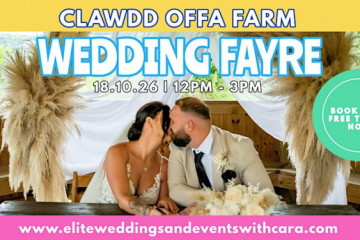 Clawdd Offa Farm Wedding Fayre - 18th October 2026