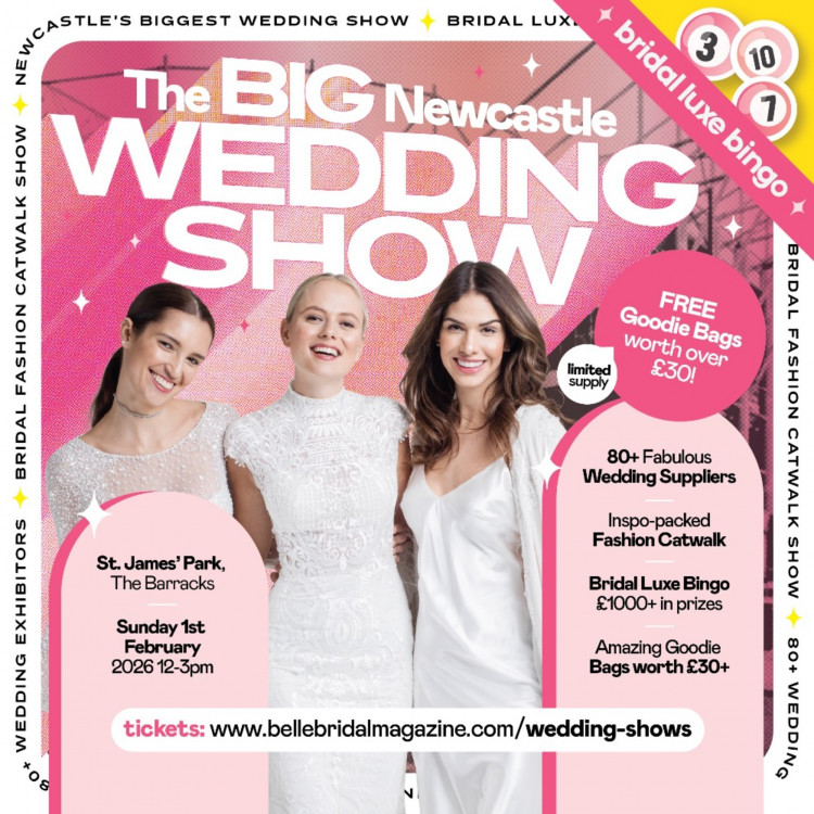 The Big Newcastle Wedding Show - 1st February 2026