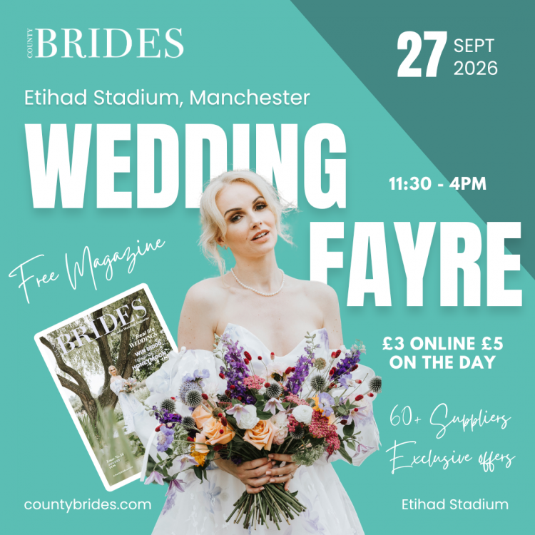 County Brides Etihad Stadium Manchester Autumn Wedding Fayre - 27th September 2026