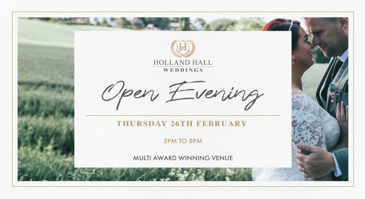 February Open Evening at Holland Hall - 26th February 2026