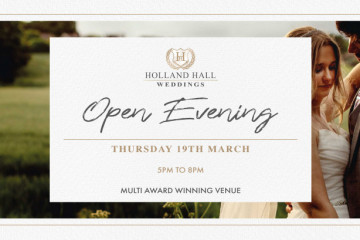 March Open Evening at Holland Hall - 19th March 2026