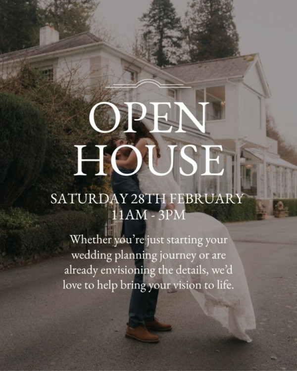 Plas Maenan Country House Wedding Venue Open House - 28th February 2026