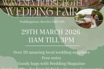 Waveney House Hotel Wedding Fair by Perfect Day Creations - 29th March 2026