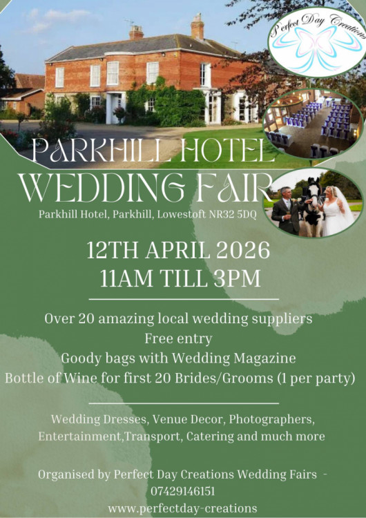 Parkhill Hotel Wedding Fair by Perfect Day Creations - 12th April 2026