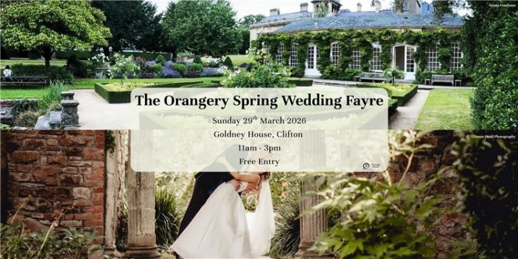 The Orangery, Goldney House Spring Wedding Fayre - 29th March 2026
