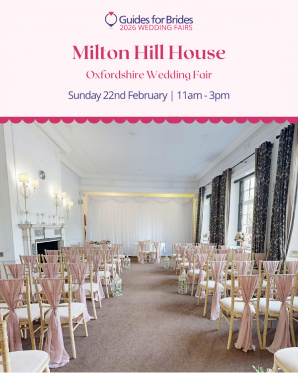 Guides for Brides Wedding Fair at Milton Hill House - 22nd February 2026