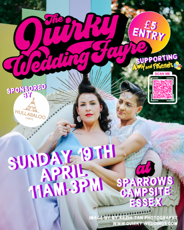 The Quirky Wedding Fayre at Sparrows Campsite - 19th April 2026