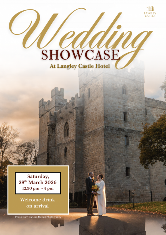 Wedding Showcase at Langley Castle Hotel - 28th March 2026