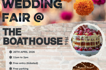 Wedding Fair @ The Boathouse Stockton - 26th April 2026