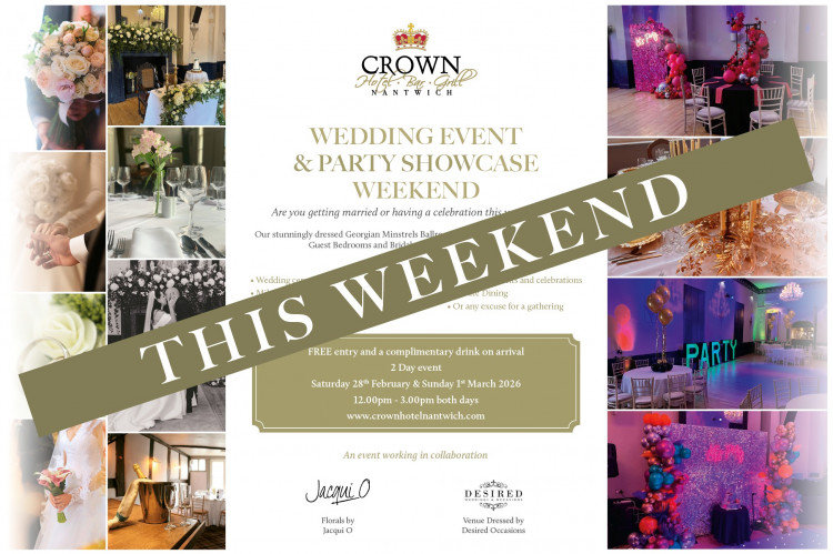 Crown Hotel Wedding Event & Party Showcase Weekend - 28th February 2026