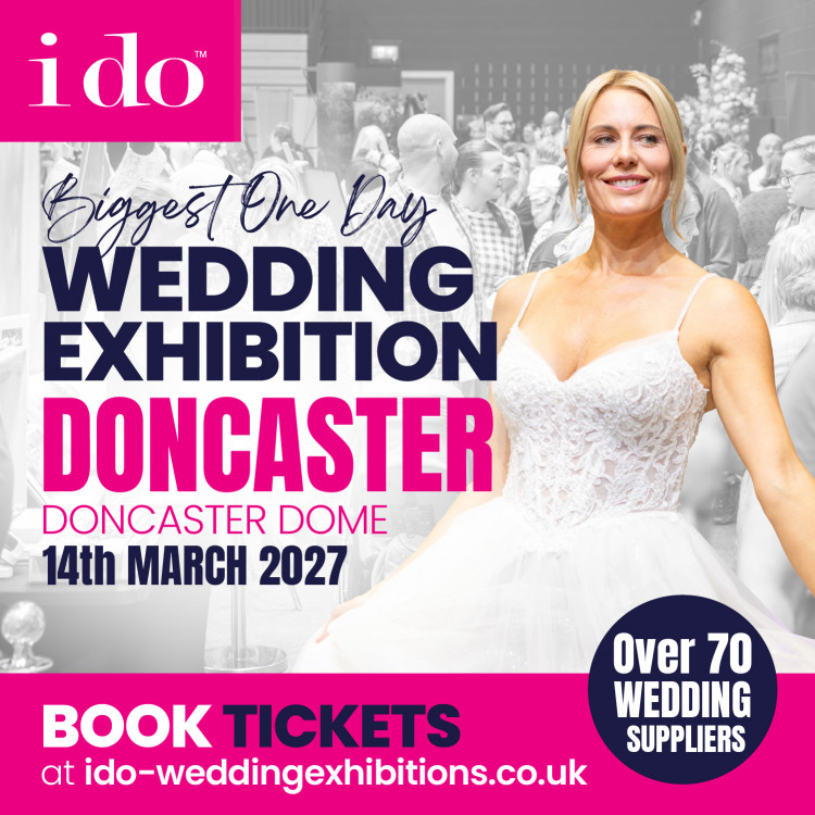 I Do Wedding Exhibition at Doncaster Dome - 14th March 2027