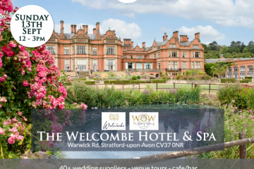 The Warwickshire Wedding Show at The Welcombe Hotel & Spa - 13th September 2026