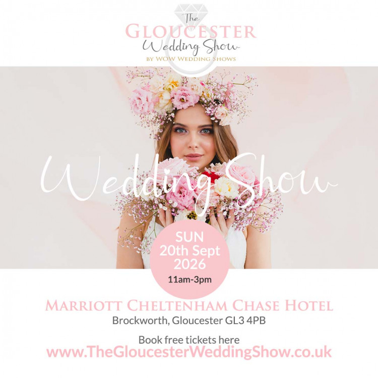 The Gloucester Wedding Show at Cheltenham Chase Hotel  - 20th September 2026