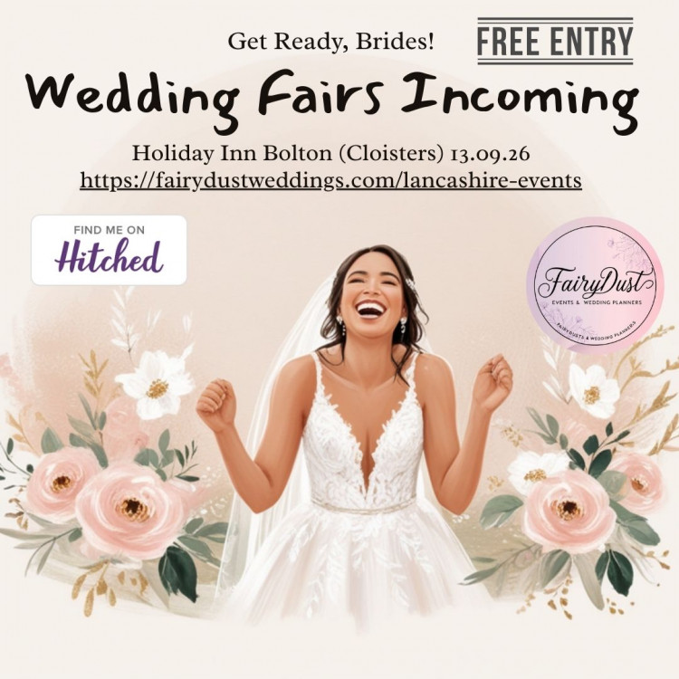 Wedding Fair @ Cloisters - 13th September 2026